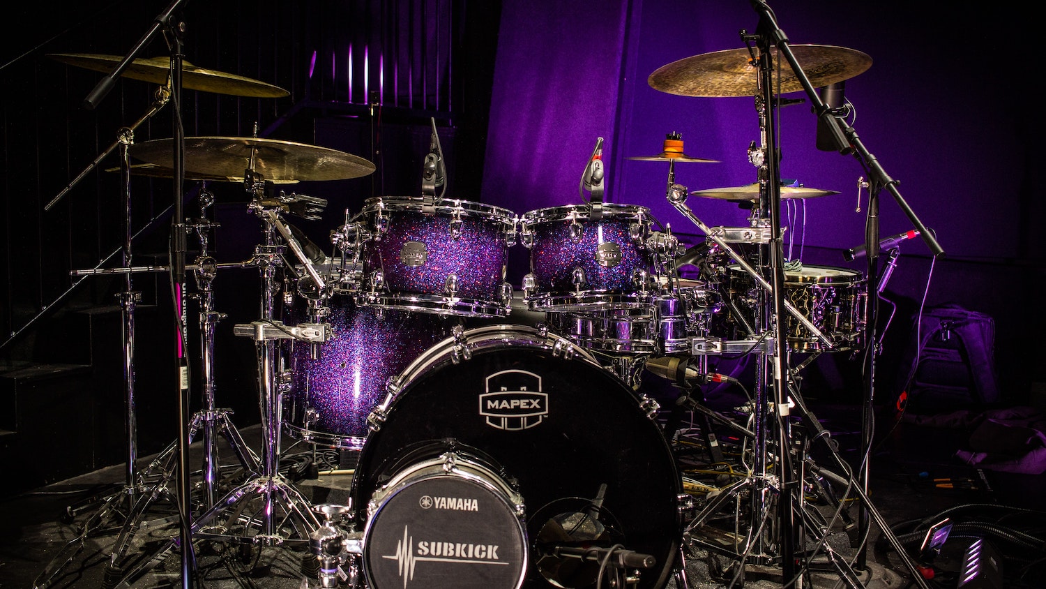 Purple Drum Kit